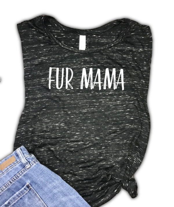 Fur Mama Women's Muscle Tank