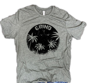 Grind Unisex Relaxed Fit Soft Blend Tee