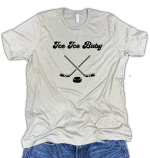 Ice Ice Baby Unisex Relaxed Fit Soft Blend Tee