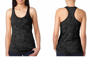 t-rex hates working out funny gym burnout tank - workout tank for women - funny workout gift - fitness tank - tone it up tank - beach body