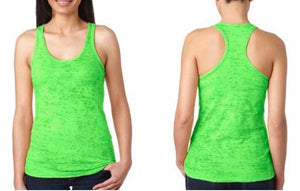 t-rex hates working out funny gym burnout tank - workout tank for women - funny workout gift - fitness tank - tone it up tank - beach body