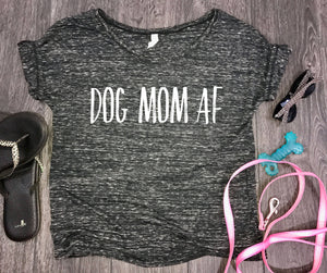 Dog mom af slouchy womens tshirt, fur mom shirt, black marble, fur baby, funny dog shirt, dog shirt, funny womens dog shirt, dog shirt funny