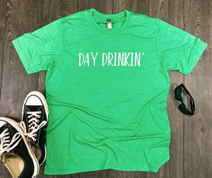 St Patricks day shirt, st patricks day shirt mens, Day Drinkin Mens T-shirt, day drinking shirt, mens drinking shirt, funny drinking shirt