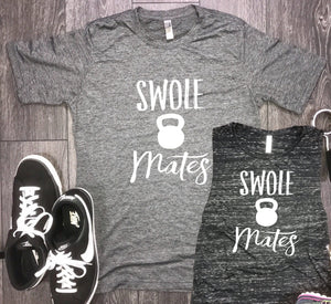 couples shirts, couples workout shirts, funny couples shirts, workout gifts, workout tanks for women, workout shirts for men, swole mates