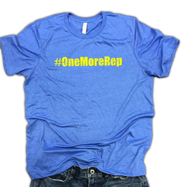 One More Rep Motivational Unisex Soft Blend Tee