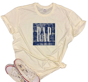 RAP Vintage Distressed Unisex Shirt