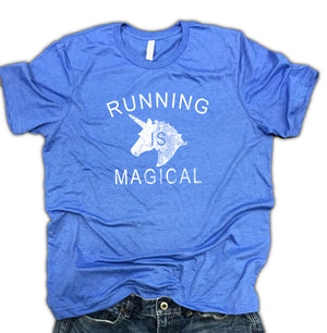 Running is Magical Unisex Soft Blend Shirt