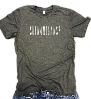 Shenanigans? Soft Blend Unisex Shirt