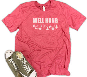 Well Hung Unisex Relaxed Fit Soft Blend Te
