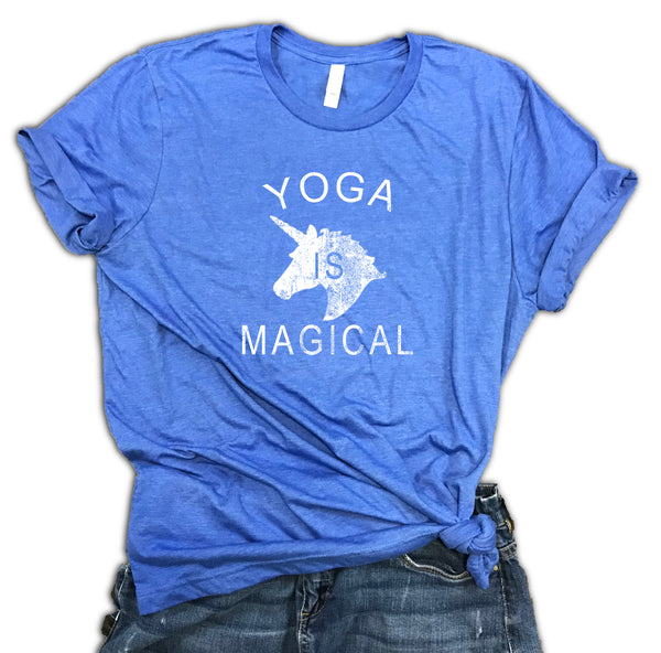 Yoga is Magical Unisex Soft Blend Shirt